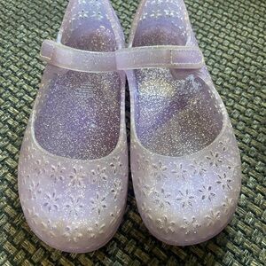 Old Navy Glittery Lavender Kids Sandals